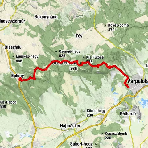 Hike through the Eastern Bakony