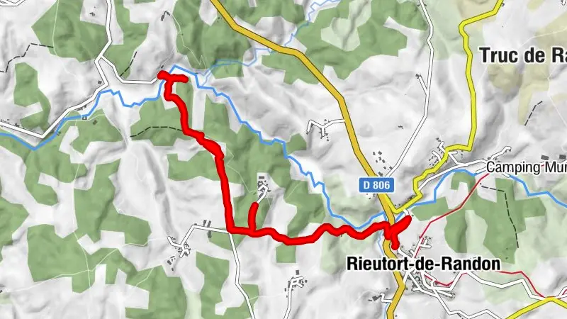 Rieutort-de-Randon, Occitanie/France