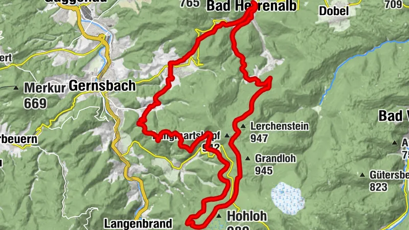 Große Felsen-Runde (MTB-TT)