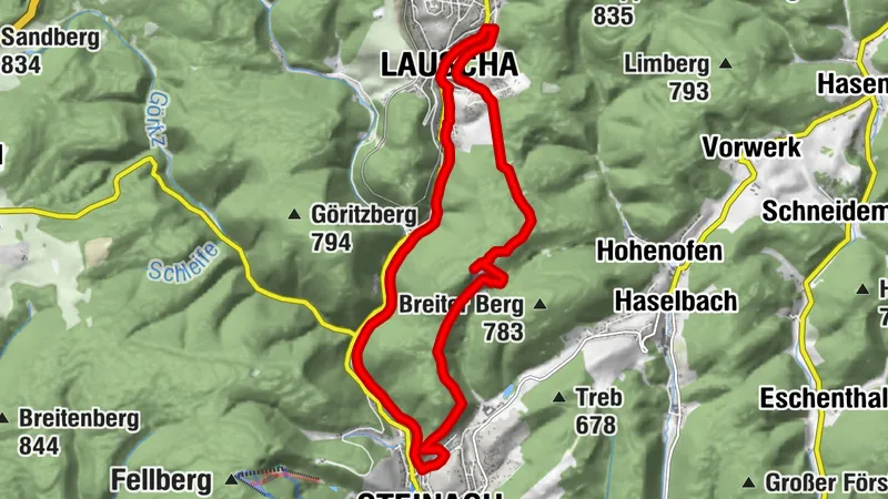 Wanderung zwischen Glas und Schiefer
