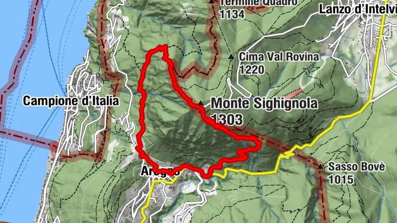 Sentier du Sighignola