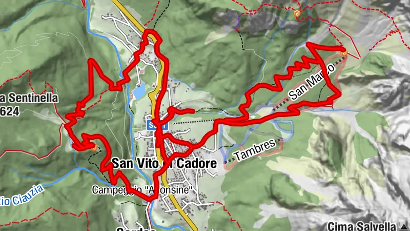 Anneau de refuge de San Vito di Cadore