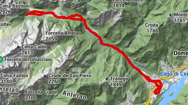 Le Val d'Oten à Calalzo di Cadore