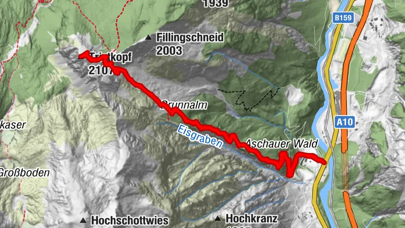 Tristkopf, Salzburg/Österreich
