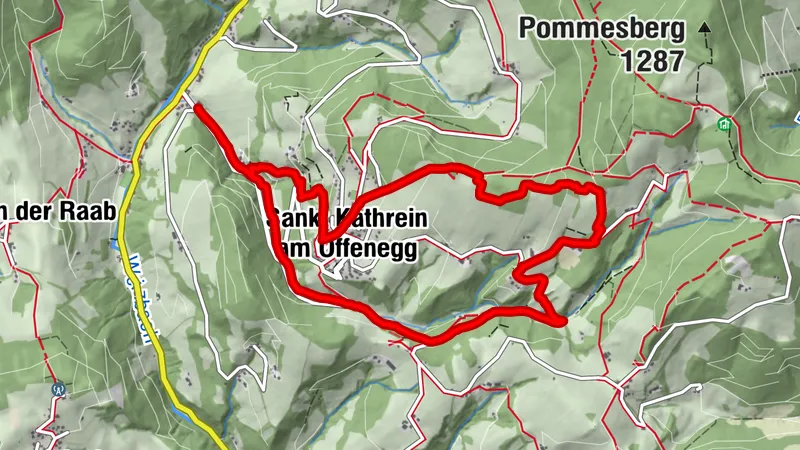 Mühlental-Rundwanderweg, St. Kathrein am Offenegg
