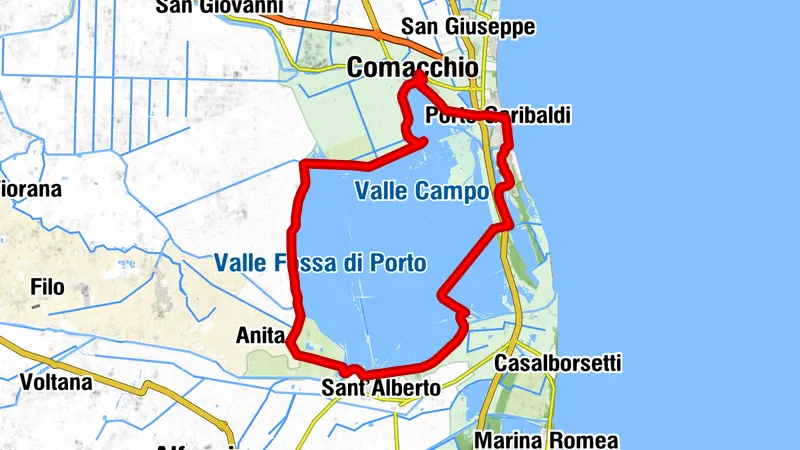 Ciclovia delle Valli - Argine degli Angeli 😇