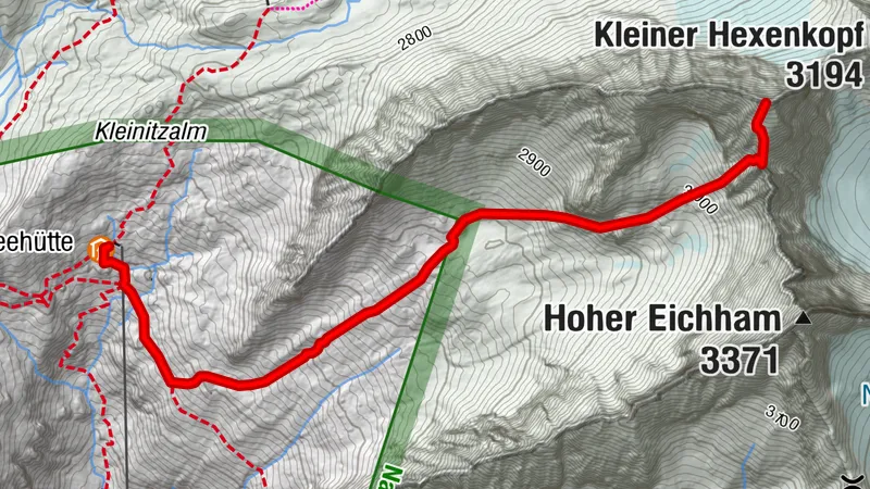 Großer Hexenkopf 3.314m