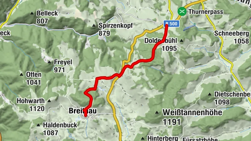 Breitnau - Ausblick Tour