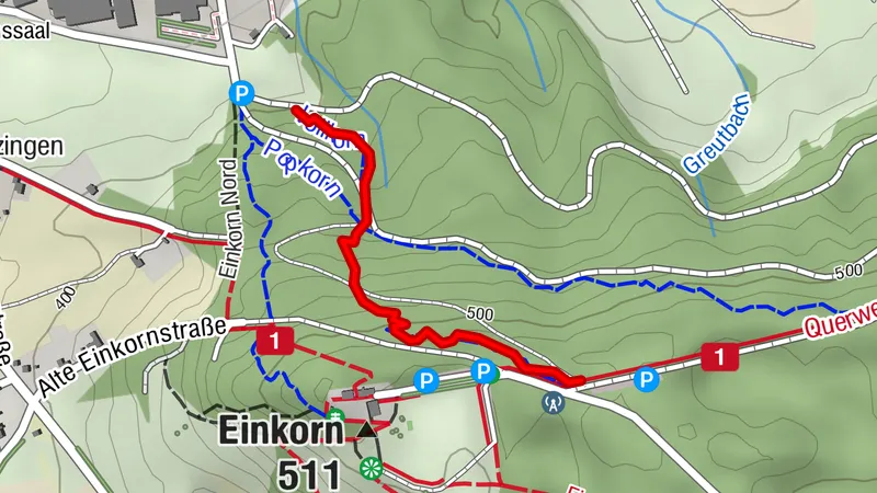 Trails of Hall - Mountainbike Trail am Einkorn - Route Vollkorn