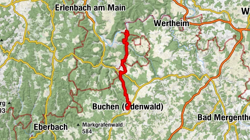 HW 39 - Freudenberg-Gottersdorf-Buchen