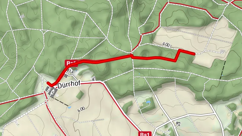 Vom Dürrhof zur Schutzhütte Weitsicht an die Murmelbahn