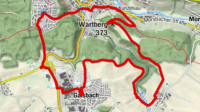 Bergbahntour, Künzelsau
