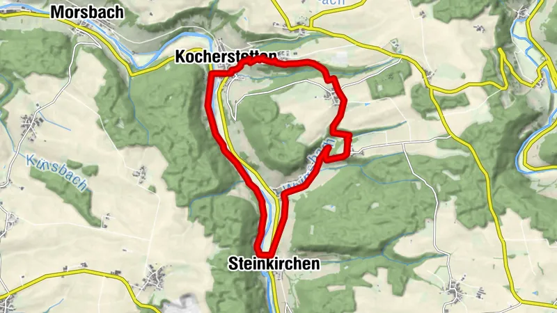 Zwei Schlösser über dem Kocher