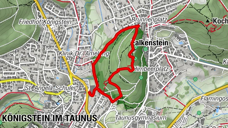 Heilklima-Wanderweg Königstein 2 (KS2)