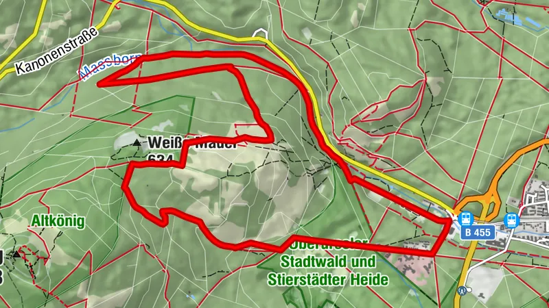 Heilklima-Wanderweg Hohemark (HM4)