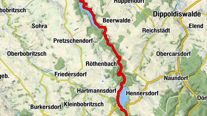 Trinkwasserlehrpfad Lehnmühle - Klingenberg
