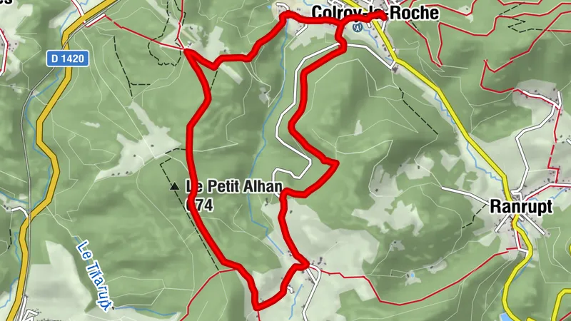 Circuit rando H03 : Le havre de Stampoumont