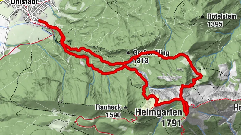 Ohlstadt Heimgarten Rundtour