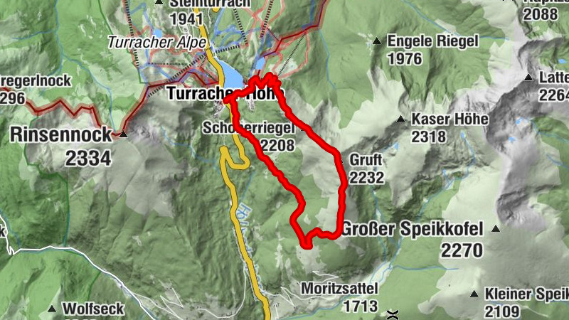 Schoberriegel - Schönebennock -