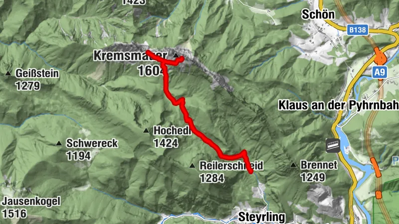 Pyramide und Törlspitze (Kremsmauer)
