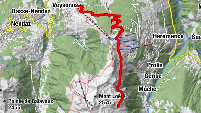 Hike Cabane d'Essertze (mountain cabin)
