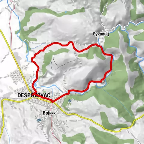ST410 Circuit Despotovac - Manasija