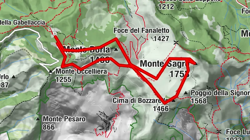 Apuanische Alpen - Monte Sagro (ITA)