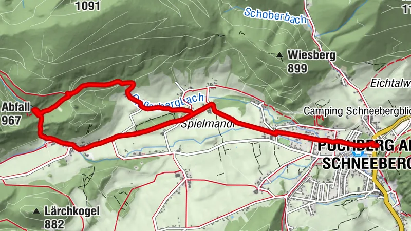 Sebastianfall vom Schneeberghof