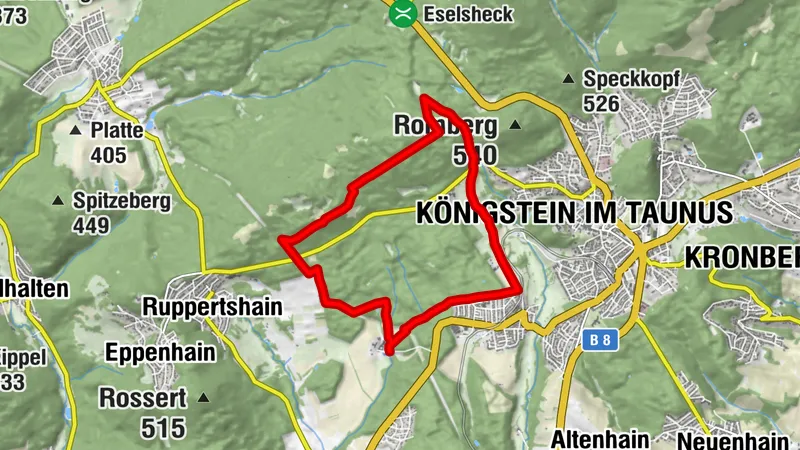 Rundwanderweg R8 am Rettershof