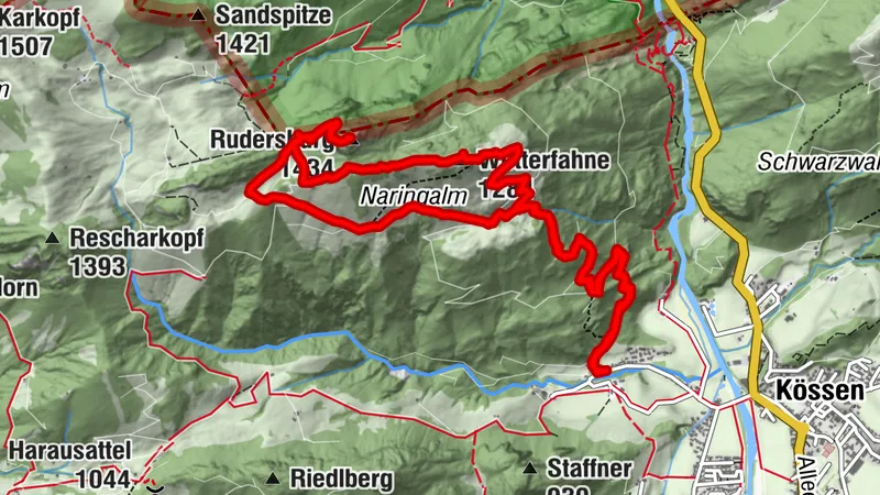 Aufstieg zur Rudersburg (1434m) über Wetterfahne (1284m) | Auch niedrige Gipfel haben super Aussicht