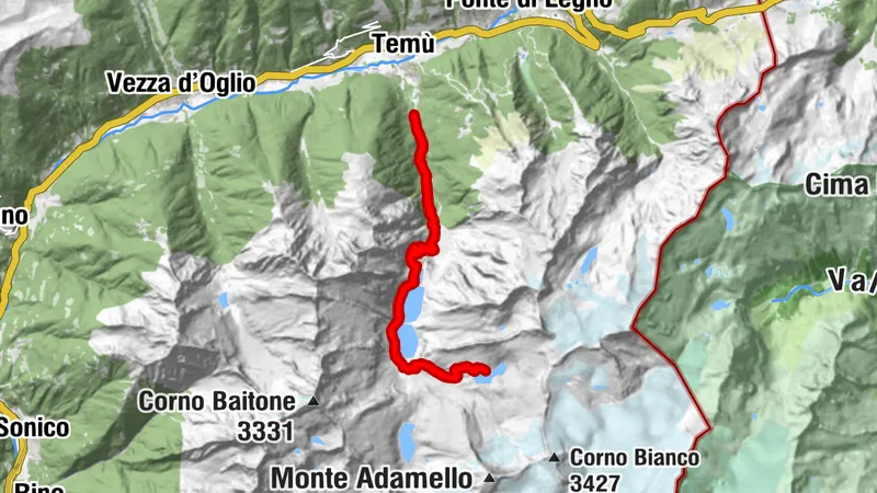 Temù-Rifugio Garibaldi