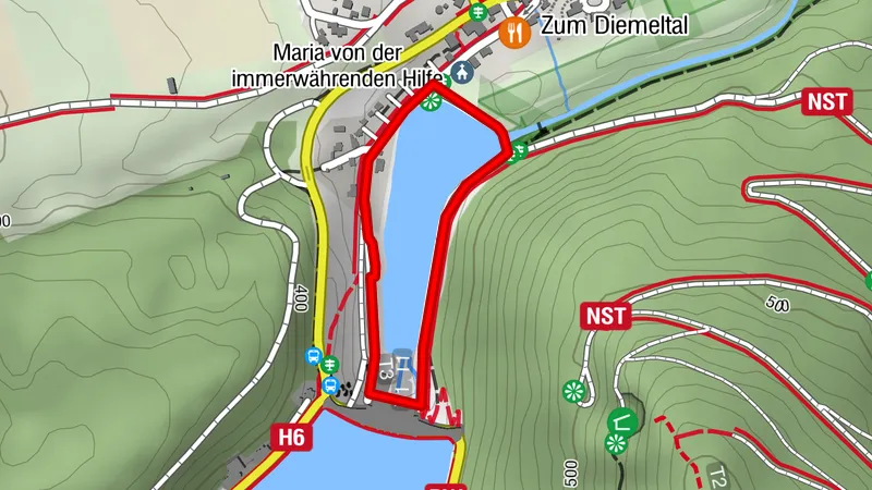 Rund um den Weiher