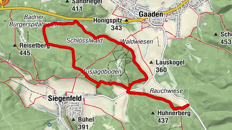 Gaaden  - Siegenfeld Runde