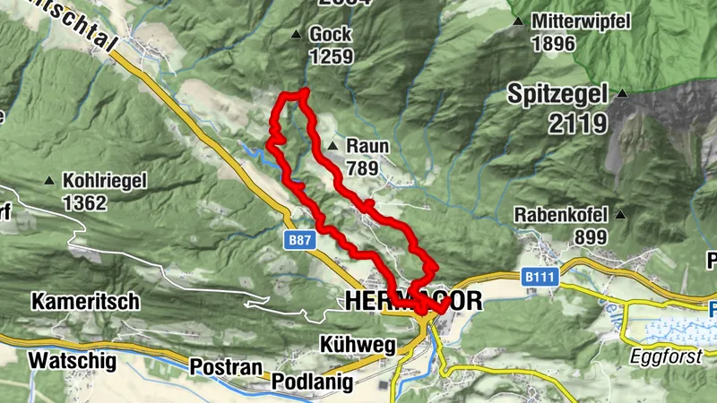 Hermagor - Radniger Wasserfall