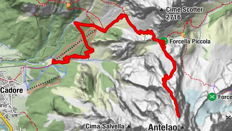 Monte Antelao - Via Normale (Veneto - Italia) - Wikiloc