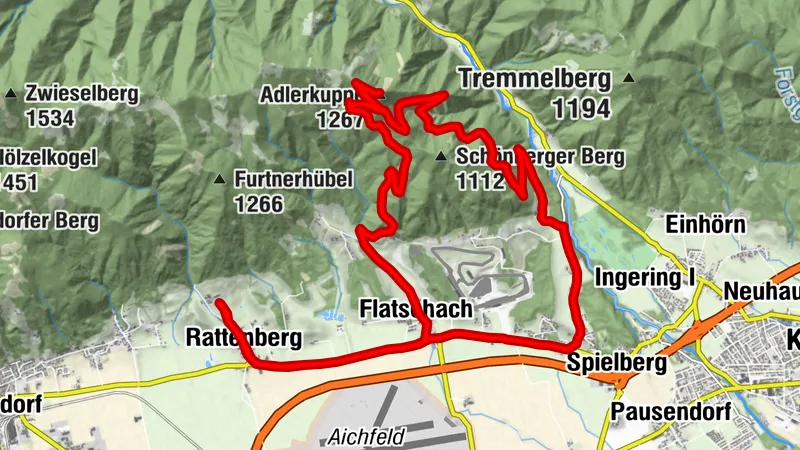 Sportliche MTB-Runde ab Camping Wildbolz