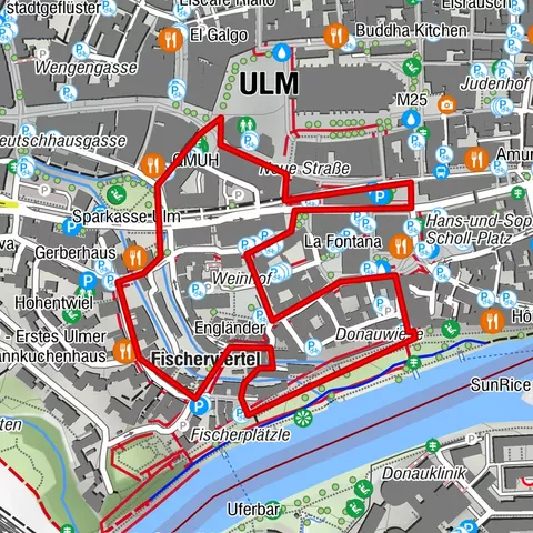 Kleiner Stadtrundgang (50 Min)