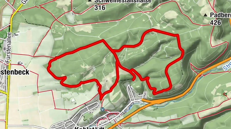 Kohlstädter Waldroute