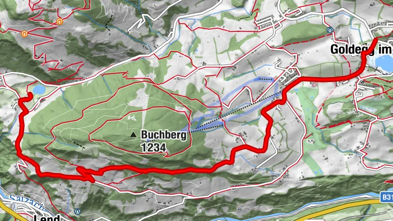 Vom Böndlsee zum Goldegger See