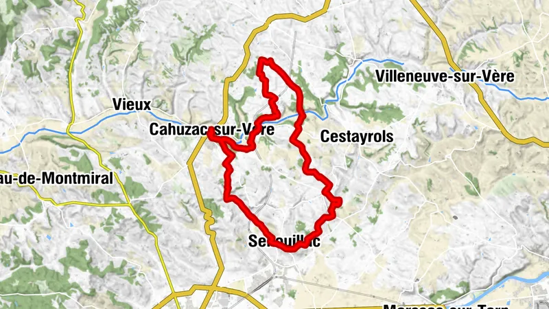Circuit VTT 19 Lavoirs, vignobles et châteaux