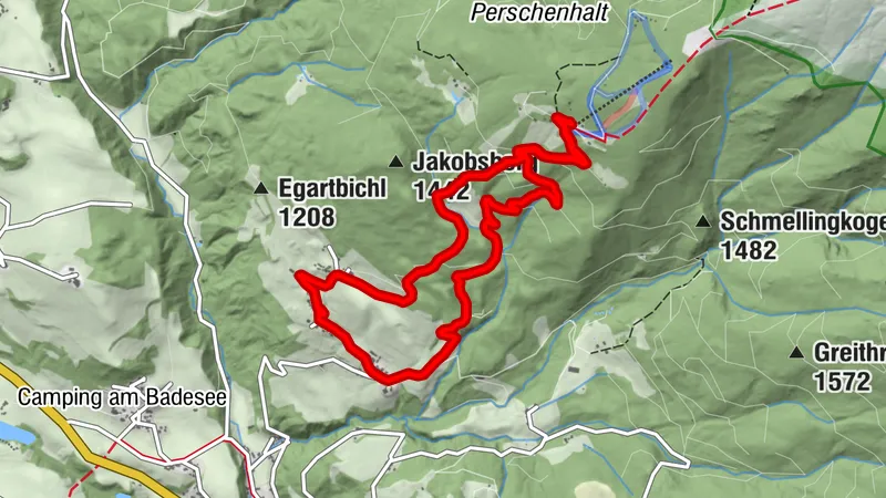 Rundtour von der Tonnerhütte über Jakobskirche und zurück