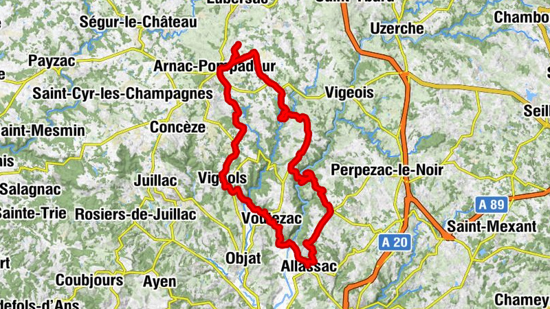 Les gorges de la Vézère