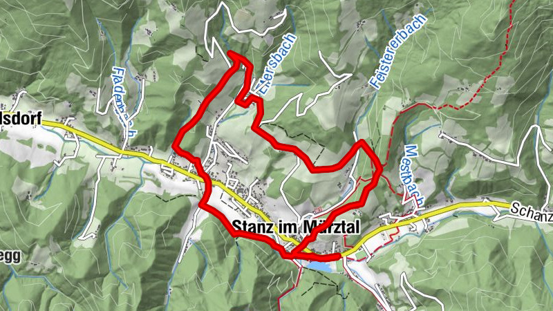 Stanz im Mürztal: Stanzer Sonnenweg
