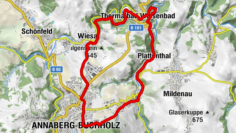 Annaberg-Buchholz Wiesenbad Annaberg-Buchholz, Sachsen