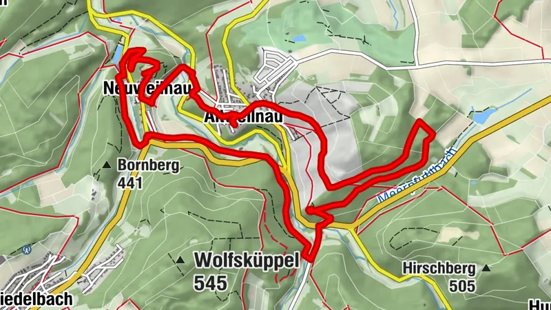 Jubiläumsweg Hochtaunuskreis - "Rund um den Landstein"