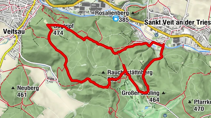 Sankt Veit an der Triesting: Guglzipfrunde