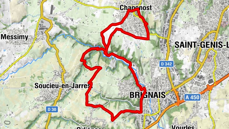 Circuit VTT 212 -La Vallée en Barret