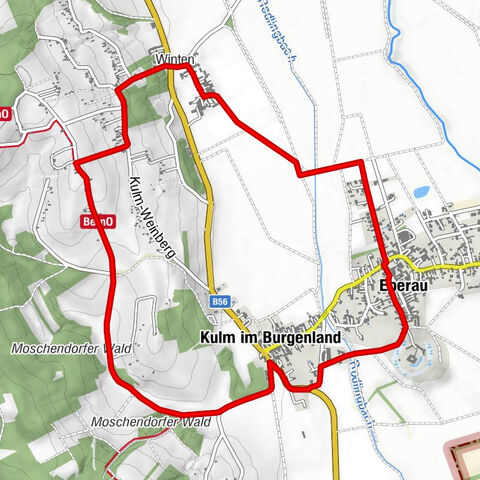 Wandern in der Weinidylle: Rundweg Eberau - Wintner Berg