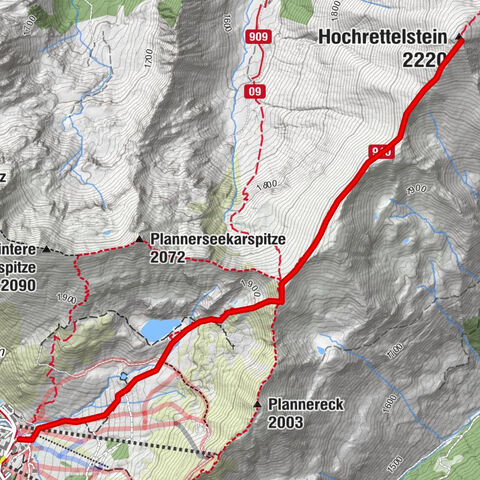 Plannerkessel - Hochrettelstein