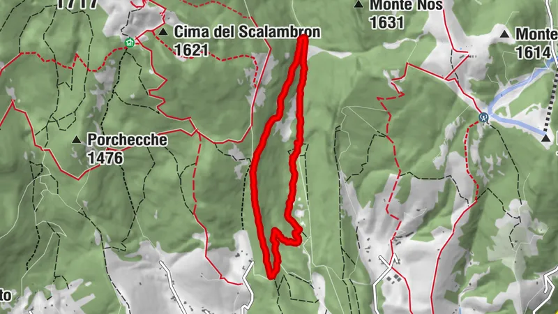 Giro alto in Val di Nos